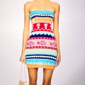 Salma Knitted Mini Dress by Tach Clothing XS